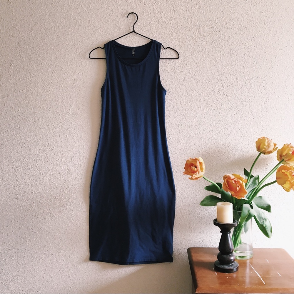 Cotton On Tank Dress with Open Ladder Back | M